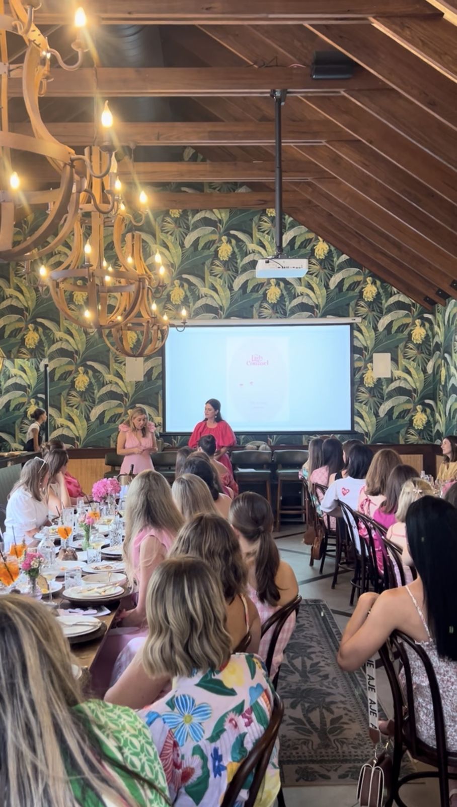 Hosting a long-table lunch